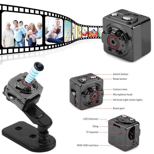 

mini cameras sq8 smart 1080p hd small secret wireless night vision video camera body dvr dv micro microcam1
