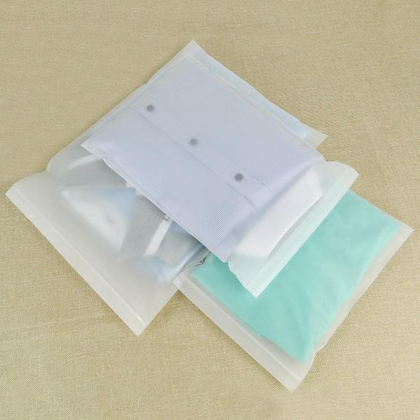 

27 sizes matte clear plastic zip lock retails packaging bag reclosable zipper storage bag for office supply clothes book package h sqcvyp