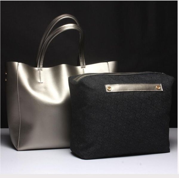 

fashion design genuine leather women's popular handbag vintage large capacity shoulder bag simple female bagjamxi89