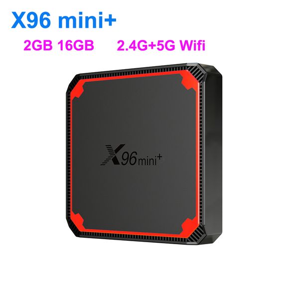 

x96 mini+ android tv box x96mini plus android 9.0 smart tv box 2gb 16gb amlogic s905w4 quad core 5ghz dual wifi