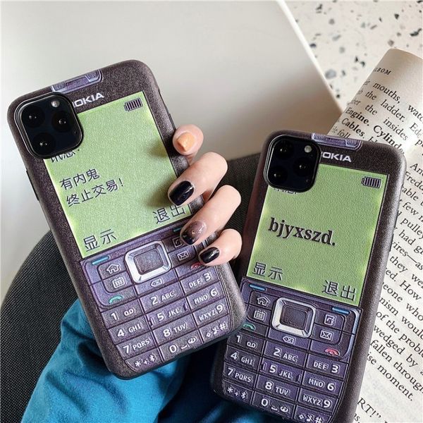 

cool spoof 11 pro/max xs/xr mobile phone iphone7 creative soft case for 8plus