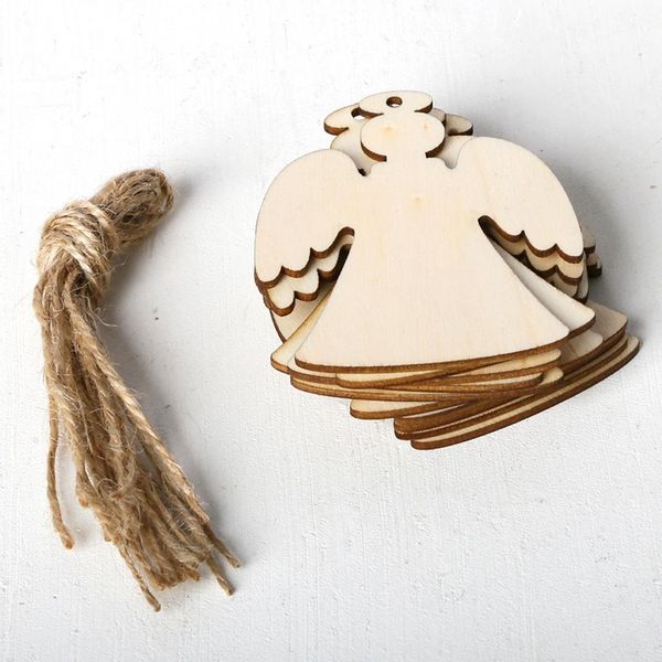 

home decor crafts creative wooden christmas tree pendant home decoration gift accessories christmas ornaments carved wood chips jllhtw