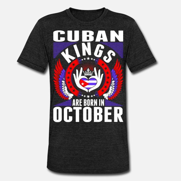 

cuban kings are born in october t shirt hip hop hiphop vintage tracksuit hoodie sweatshirt