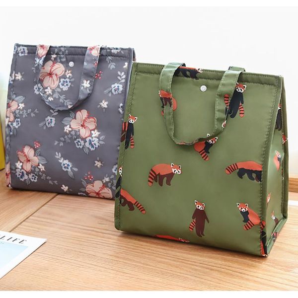 

portable lunch bags picnic beach school handbag container kitchen storage new