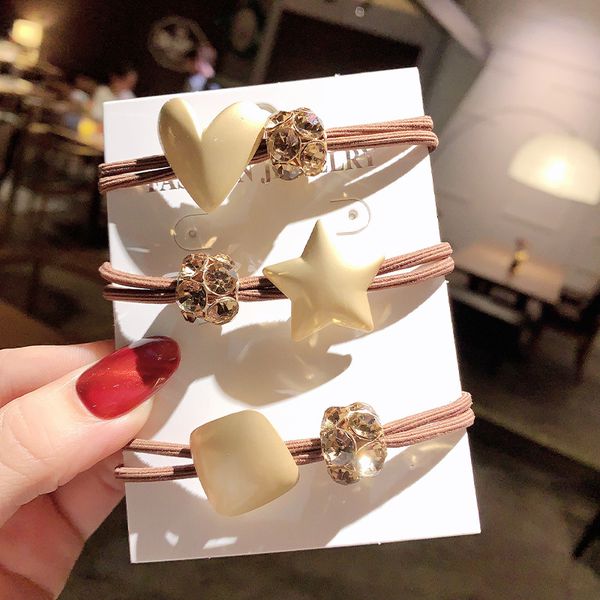 

headrope girl simple temperament rhinestone beaded hair ornaments
