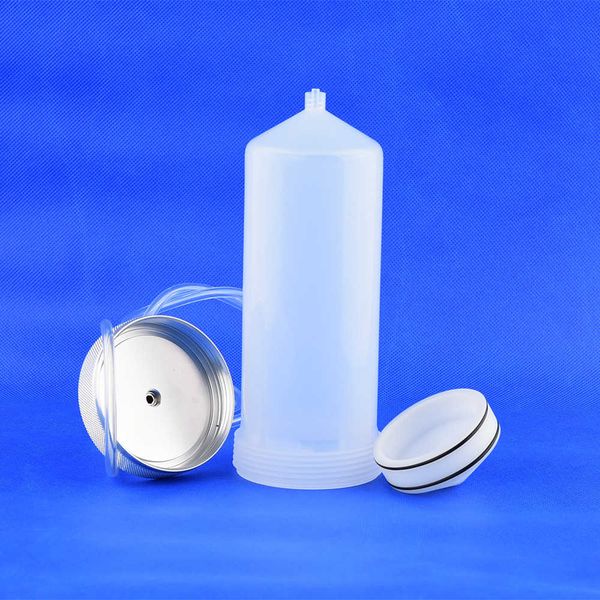 

w luer lock syringe tips fountains 500cc adapter, aluminum cover or cap