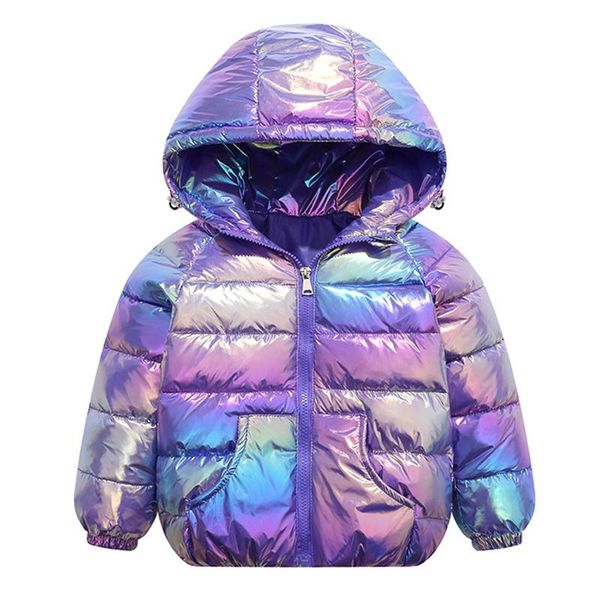 

lzh 2020 new autumn winter children colorful down jacket for girls parkas warm outerwear coat kids down jacket 3 4 5 6 7 8 years, Blue;gray