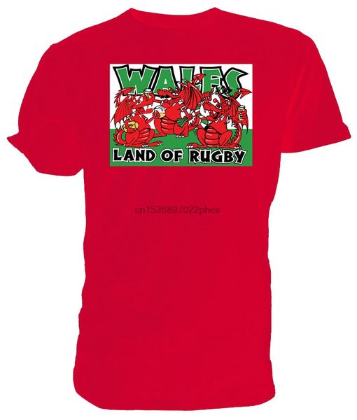 

wales land of rugby welsh dragon t shirt. classic round short sleeved choice of sizes and colours men t shirt sport hooded sweatshirt hoodie