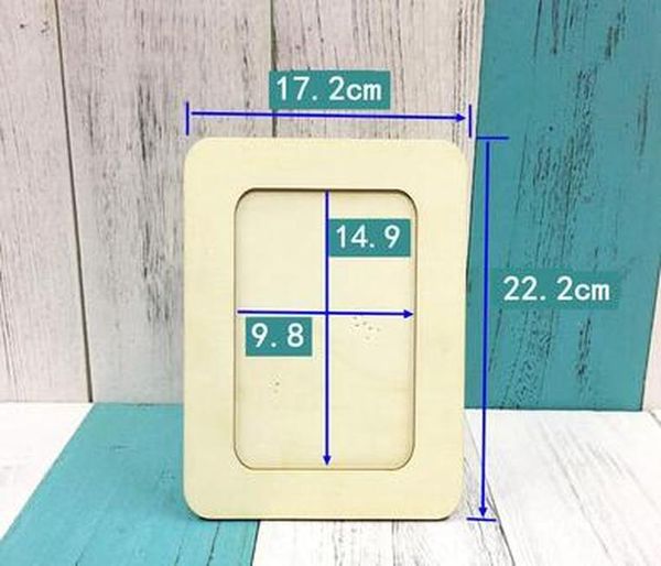 

1шт square круглые рамки деревянные изображения деревянные украшения стены главная diy мозаика ручной фото рамка для детей мозаика материалы