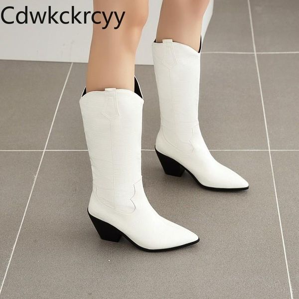 

winter the new europe and america fashion pointed british style knight boots snakeskin pattern high heels women boots, Black