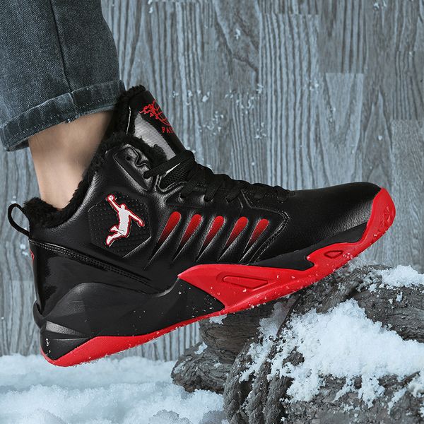 

mens basketball trainers kid hi-basketball shoes fashion men women sports shoe winter warm basketball sneakers