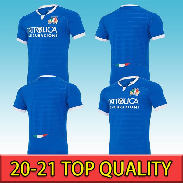 

2020 new italia home away rugby jerseys fir shirt 20 21 italia national team italy league blue jersey s-5xl quality, Black;yellow