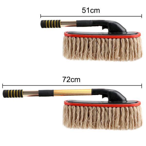

leepee car cleaning tools dust removal brush telescoping long handle car accessories fibre broom rotating mop car wash brush h jllbts
