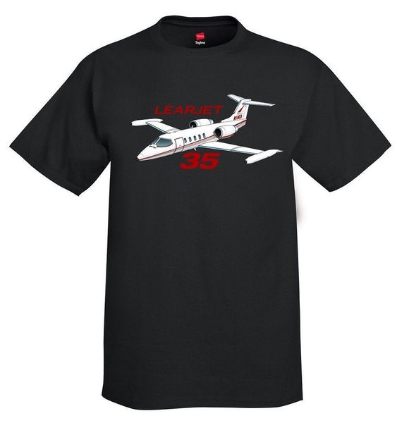 

new short sleeve fashion round neck learjet 35 airplane personalized with your brand s sport hooded sweatshirt hoodie men t shirt