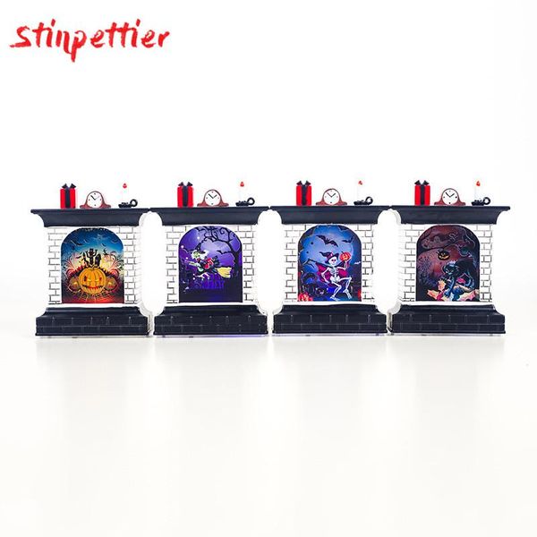 

хэллоуин украшения свет доска камин black cat witch bone тыква свет водить доска для halloween домашнее украшение asd164 yxlxwb