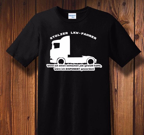 

sport new 2020 print letters ment shirt custom proud truck driver trucker disponent custom tee shirt design
