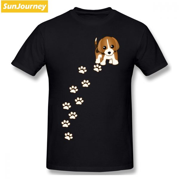 

бигл щенка men t shirt перевозка груза падения горячий продавая негабаритные crewneck с коротким рукавом пользовательские мужские футболки с