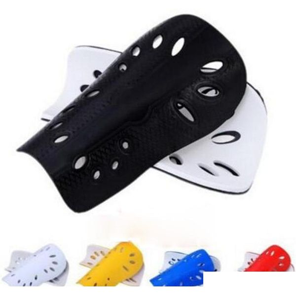 

children adults outdoor sports soccer football training ultra-light leg guards perforated breathable shin pads legs plate protector for