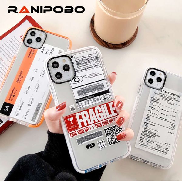 

rfbgfirst class ticket mobile phone cover for vip 11pro, xr, xs, x, xs, max, 7, 8, 6, 6s pluszasw