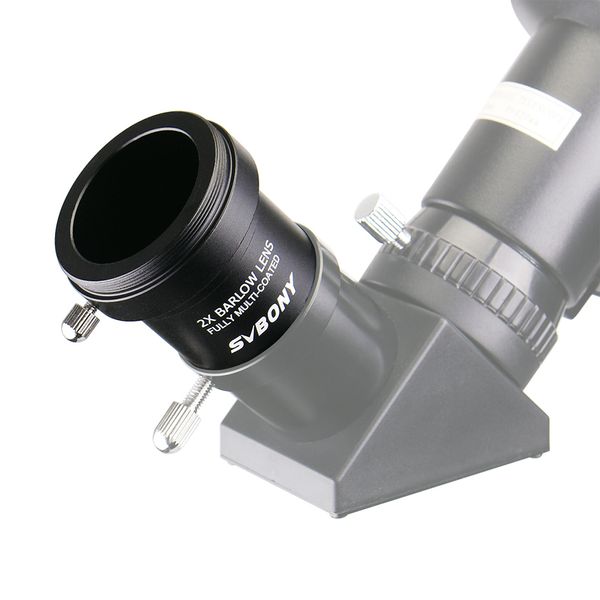 

svbone 1.25" 2x lens barlow + cls filter deep space filter