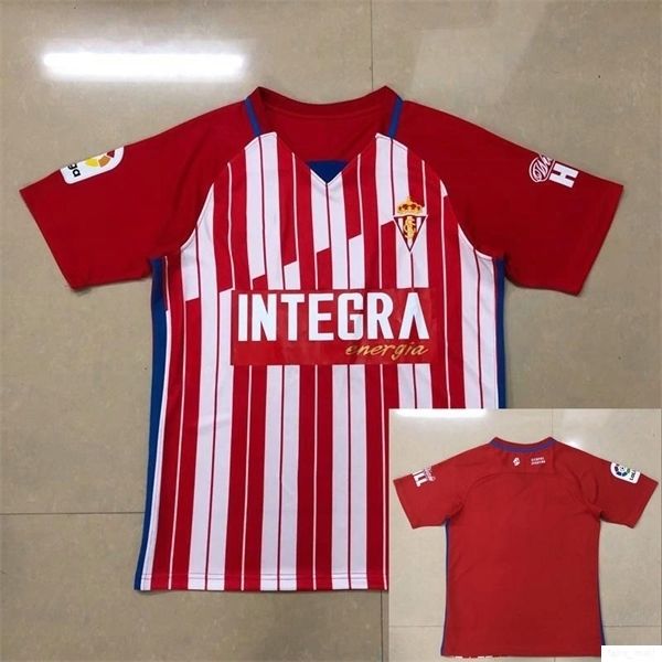 

2020 new sporting de gijon soccer jerseys carmona mendez gomez djurdjevic m.valiente cofie custom 2021 home sporting gijón football shirt, Black;yellow