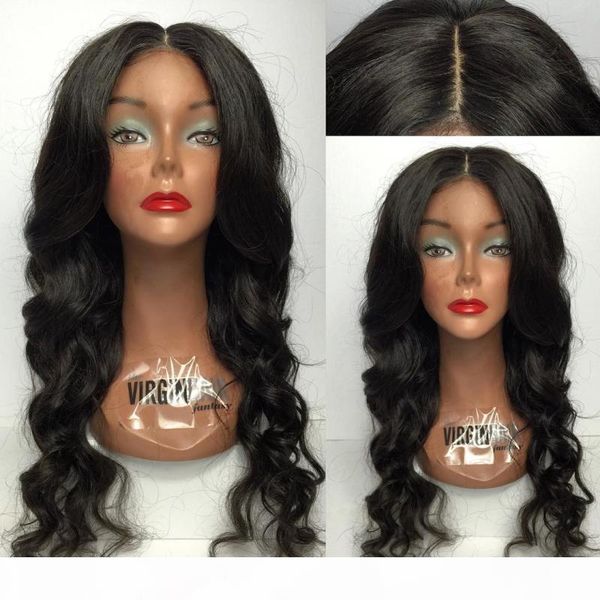 

9a pre plucked natural hairline full lace wigs for black women loose wave brazilian virgin human hair lace front wigs with baby hair, Black;brown