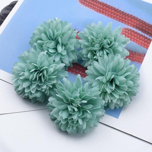 

50 100 шаровой daisy 6см свадьба декоративные цветы венки главная декор аксессуары diy подарки невеста холдинг цветы материал bbyvfy wrhome