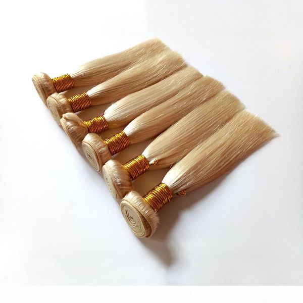 

blonde brazilian virgin human hair weaves vogue hair extensions 8-26inch indian peruvian remy hair weft no tangle and no shedding 3 4 5pcs, Black
