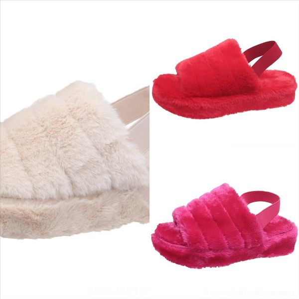 

aa1 slippers winter home slippers soft plush shoes new non-slip soft winter warm house lovers indoor bedroom slippers plush women, Black