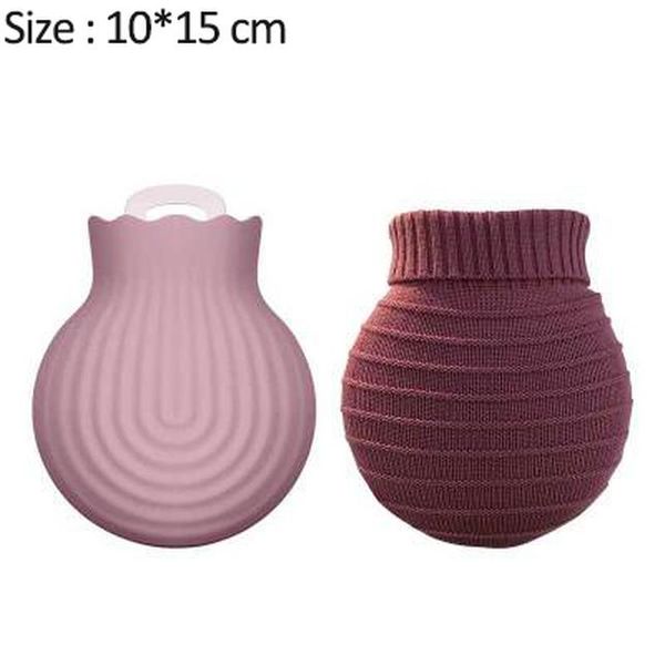 

water bottle portabl heating explosion proof water bottle water heating hand silicone essential warm bag wmtfrl comb2010
