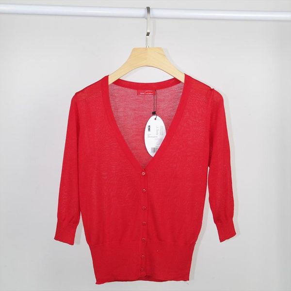 

2019 весна summersweet candy цвет тонкий coat brand new причинная мода v шеи длинным рукавом трикотаж женщин кардиган плюс размер, White;black
