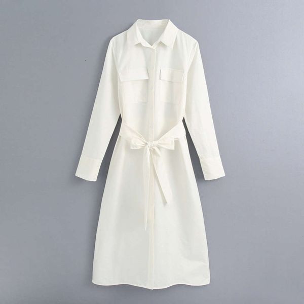 

double women's 2020 lapel summer new pocket lace up long sleeve shirt drs c2338, Black;gray