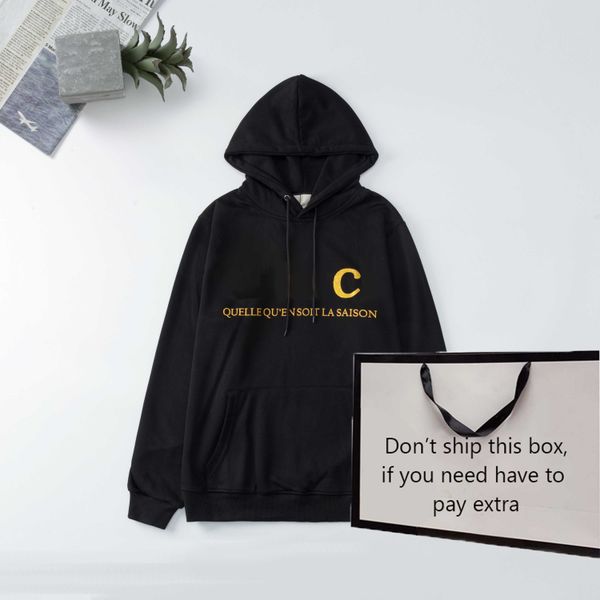 

men women hooodies casual long sleeve classic letter pattern streetwear mens o-neck sweatshirt fashion comfortable pullover sale, Black