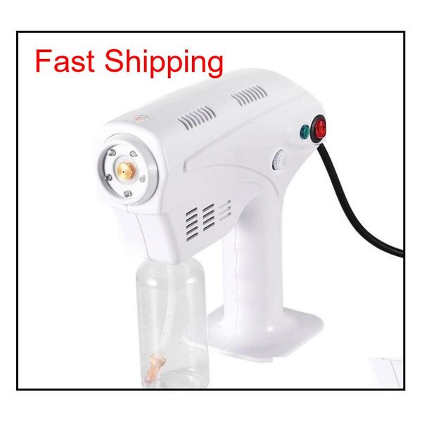 

handheld blue light nano steam gun atomization disinfection fog machine hair spray machine household cleaning tool qylykb sweet07
