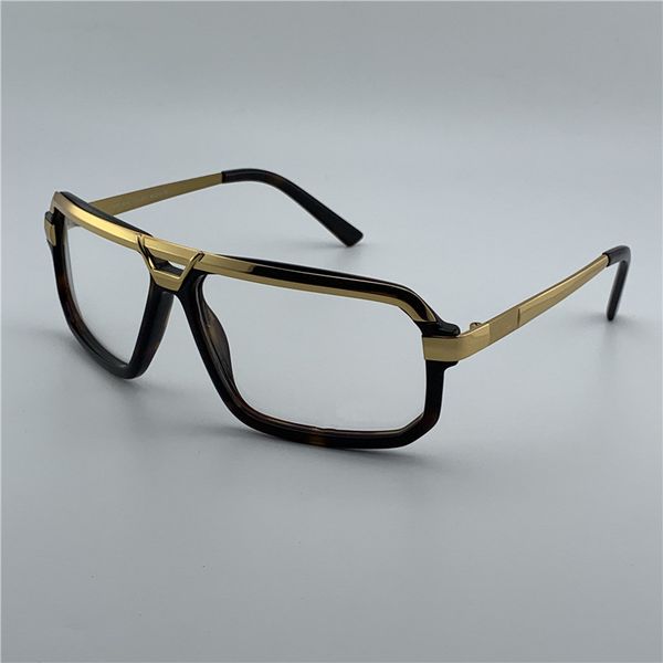 

vintage brand designer eye glasses frames for men optical frames gold frame clear lens eyewear spectacle eyeglasses women 8010, White;black