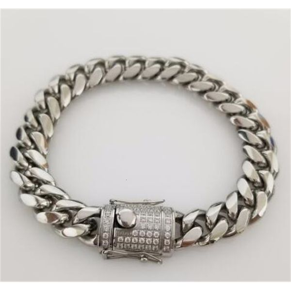 

factoryjxnl stainless 8.5\ steel 12mm men silver
