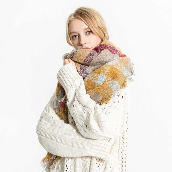 

scarves 135*130cm cashmere imitation shawl scarf autumn winter men foulard square hijab ladies wrap muffler pareo female, Blue;gray
