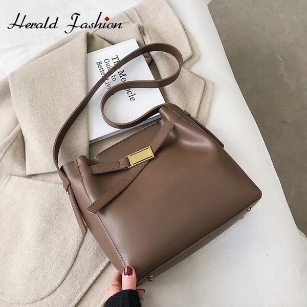 

women big capacity handbags solid crossbody messenger bag pu leather hand bags bags designer ladies shoulder