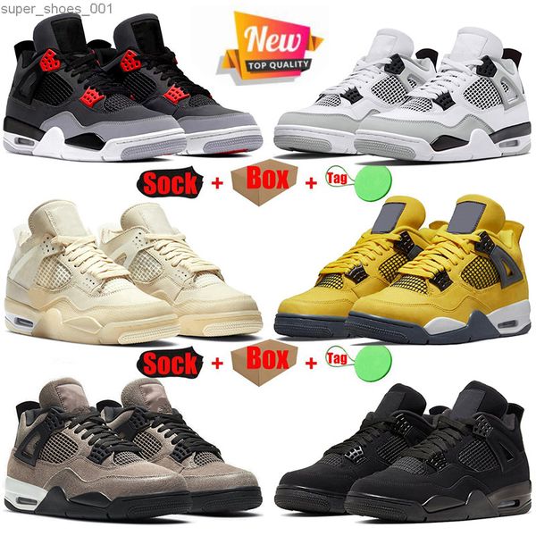 

2022 jumpman 4s basketball shoes 4 high og athletics university blue sneakers running shoe for men sports torch hare ung game