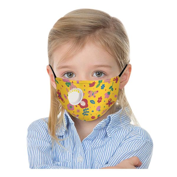 

flower child protection mask washable breath valves pm2.5 mask for face decoration bandage masks child washable mask wmtdeq yyysports
