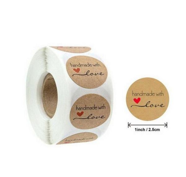 

pink colors 500pcs/roll 10 styles flowers heart thank you adhesive sticker scrapbooking handmade business packagi bbyzeb bdesports