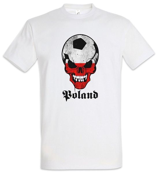

designs mens tshirt summer cool funny classic poland footballer soccers skull flag fitness sport hooded sweatshirt hoodie men t shirt
