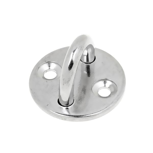 

stainless steel round pad eye plate sail boat kayak sunshades accessory