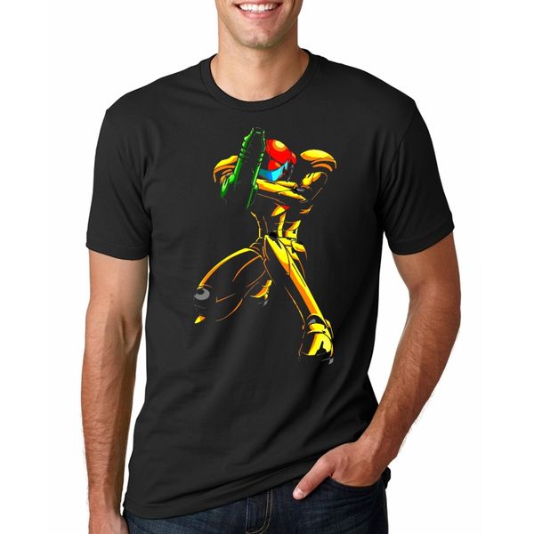 

2020 new men's summer men's casual sleeved bounty hunter samus aran hoodie designers t shirts sweatshirt