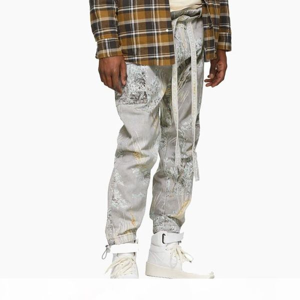 

19ss fear of god 6th fog jiujitsu pant fashion highstreet skateboard casual trousers sport fitness hip hop track pants sweatpants hfymkz157, Black