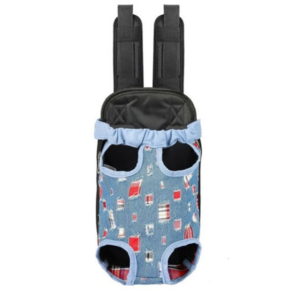 

cat dog adjustable front carrier bag legs out pet breathable travel backpack