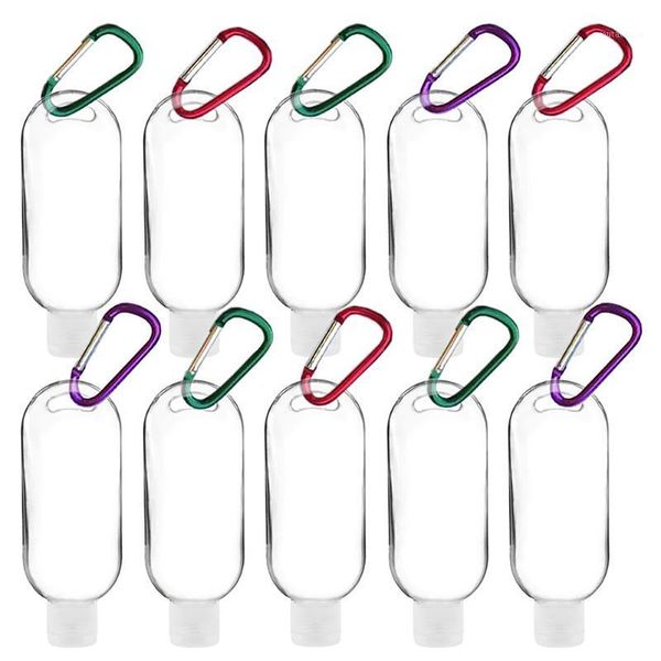 

leakproof keychain containers travel squeeze bottles empty with flip cap 10 pack for family outdoor camping accessories1