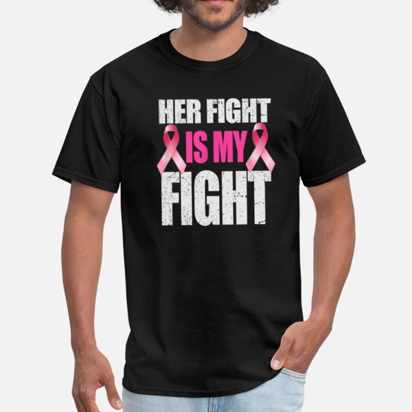 

her fight is my fight breast cancer pink ribbon designers graphic t shirt breathable latest tracksuit hoodie sweatshirt