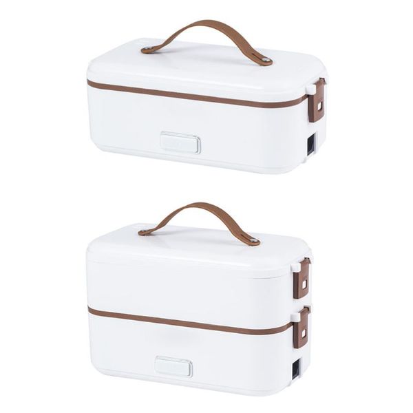 

alloet heater 300w 220v electric lunch box heater container portable stainless steel warmer for student office worker