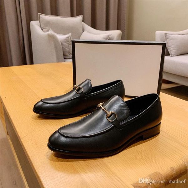 

cq 21ss brogue formal shoes men genuine leather dress shoes men's genuine retro pointed toe oxford shoe male footwear vintage shoe 22, Black